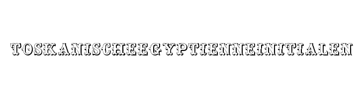 ToskanischeEgyptienneInitialen 