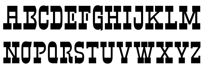 Tosouo Regular フォント 大文字