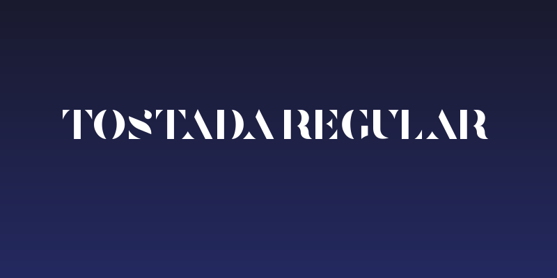 Tostada Regular Social Header