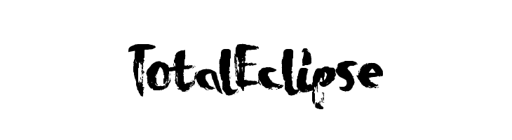 TotalEclipse Font