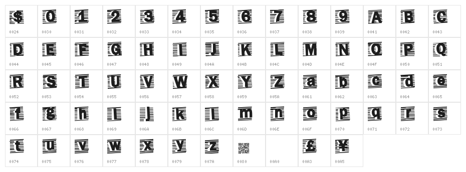TotalEvent Character Map