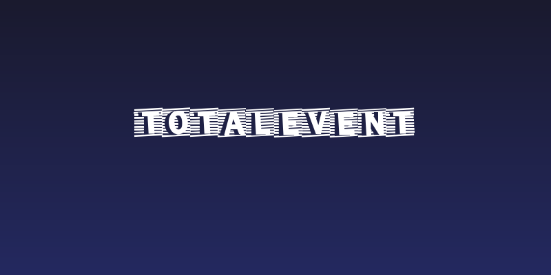 TotalEvent Social Header