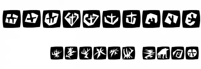 TotalFloral Font OTHER CHARS