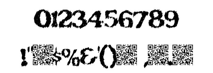 TotalFreak Font OTHER CHARS