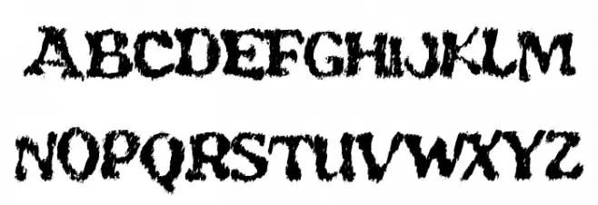TotalFreak Schriftart Groß