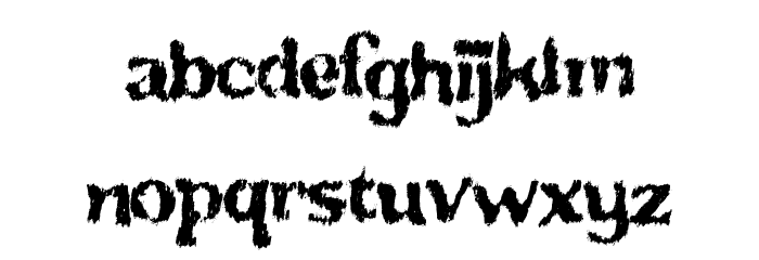 TotalFreak Font LOWERCASE