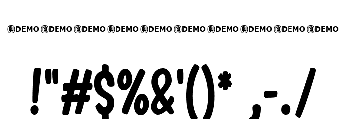 Totally Different Regular Font OTHER CHARS