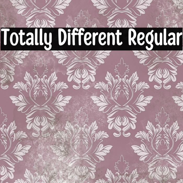 Totally Different Regular Example 3