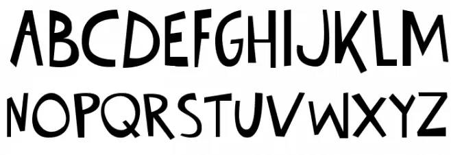 Totally OilsomeRegular Schriftart Groß