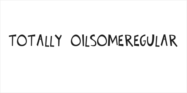 Totally OilsomeRegular Logo