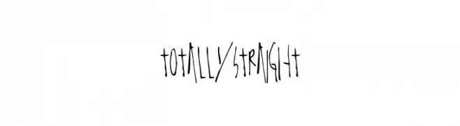 TotallyStraight  Fuentes Gratis Descargar