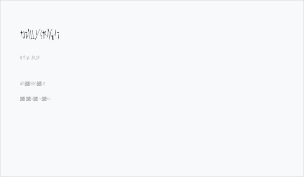 TotallyStraight Business Card