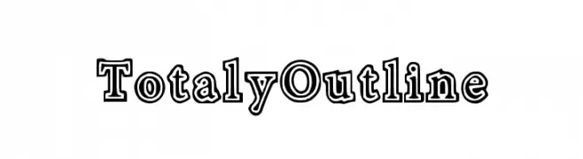 TotalyOutline  les polices de caractères gratuit tlcharger