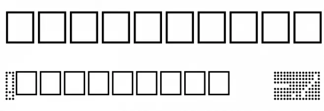 Toteboard Font OTHER CHARS