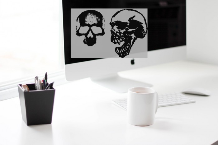 TotenKopf Font examples