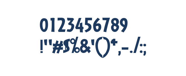 Tothepoint  ExtraBold Other Characters