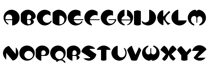 Toto Normal Font LOWERCASE