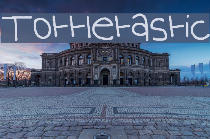 Tottletastic Шрифта examples