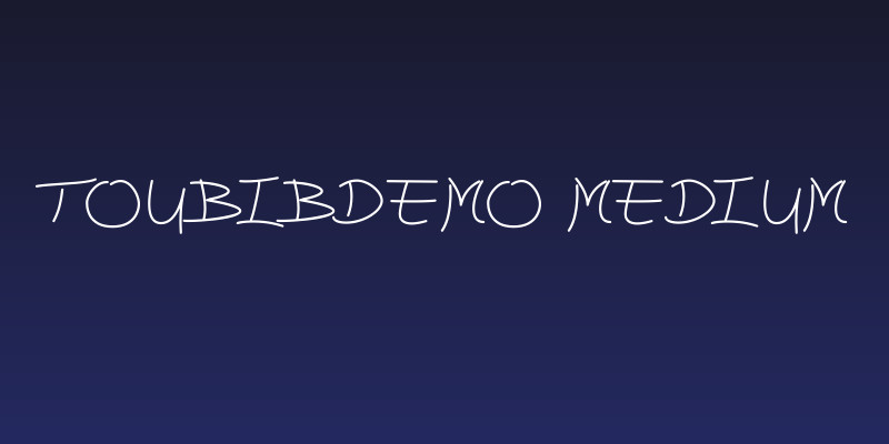 ToubibDemo Medium Social Header