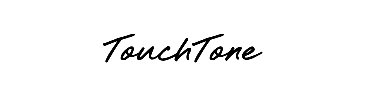 Touch Tone  フリーフォントのダウンロード