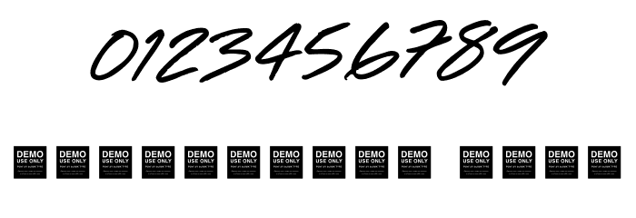 Touch Tone Font OTHER CHARS