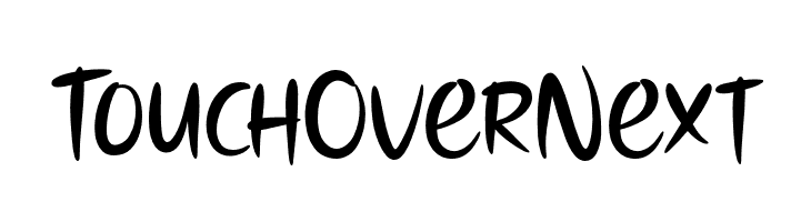TouchOverNext  Free Fonts Download