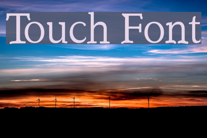 Touch Polices examples