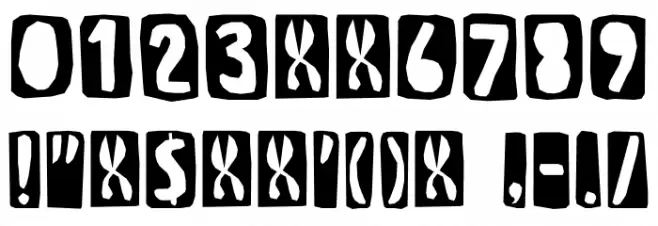 Tough Cookie Three DEMO Regular Font OTHER CHARS