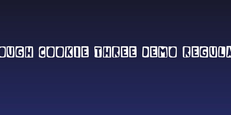 Tough Cookie Three DEMO Regular Social Header