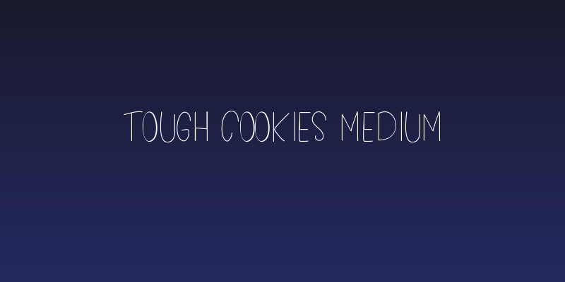 Tough Cookies Medium Social Header