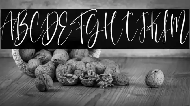 Tough Girl Schriftart examples