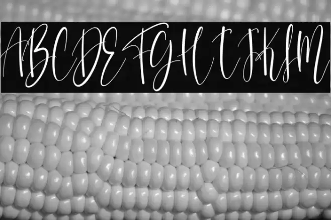 Tough Girl Schriftart examples