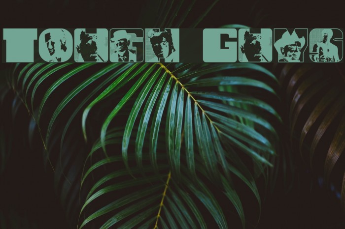 Tough Guys Font examples