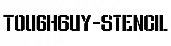 ToughGuy-Stencil  baixar fontes gratis