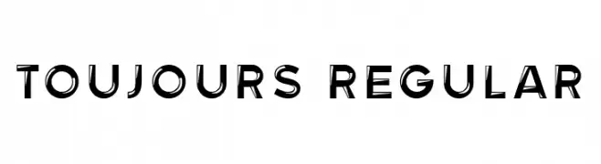 Toujours Regular  Free Fonts Download