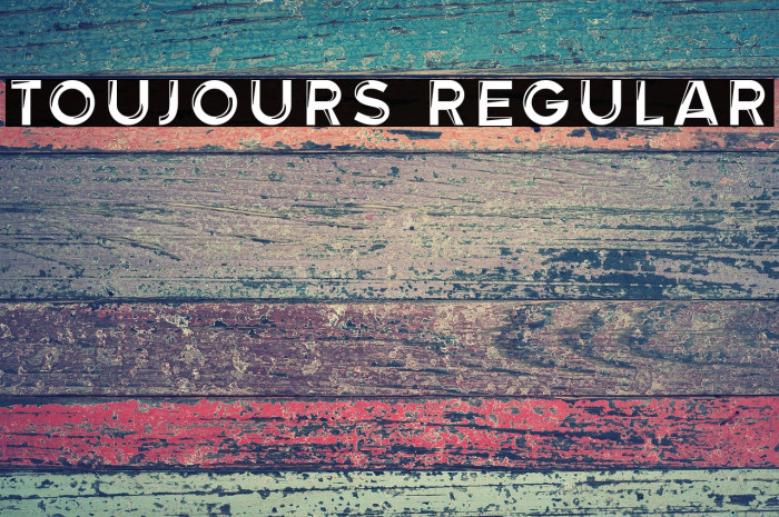 Toujours Regular Example 1