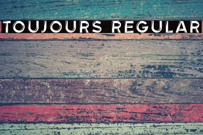 Toujours Regular Example 1