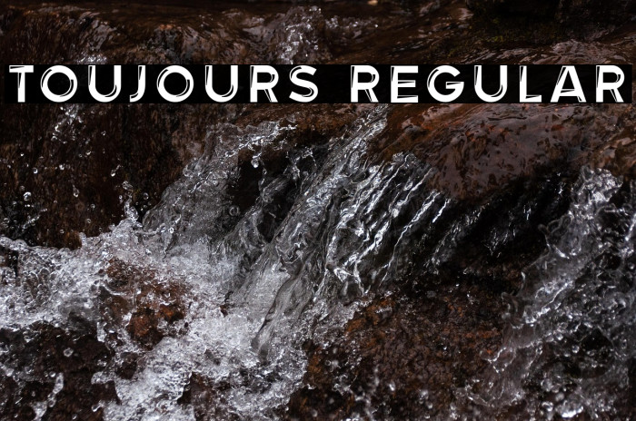 Toujours Regular Example 3