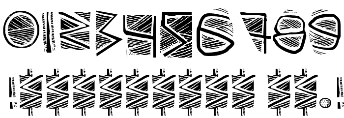 Touppeka Font OTHER CHARS