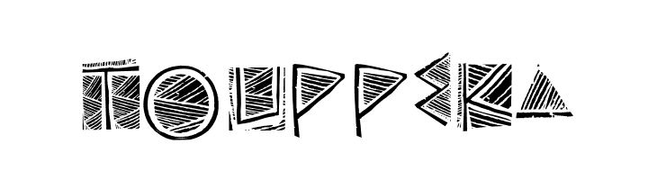 Touppeka  baixar fontes gratis
