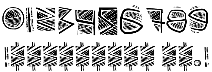 Touppeka Font OTHER CHARS