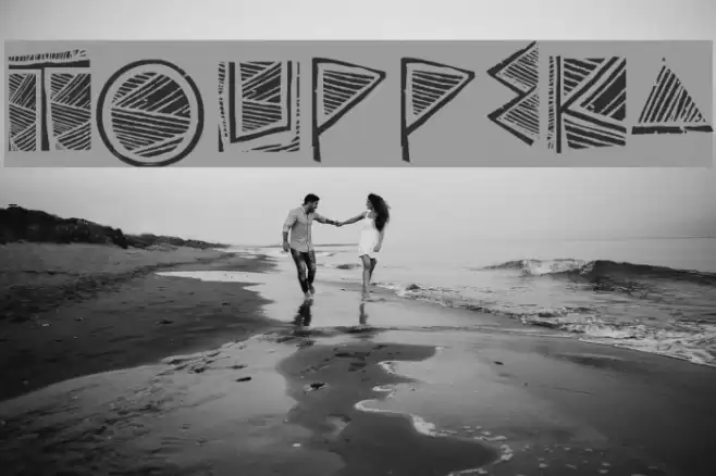 Touppeka Font examples