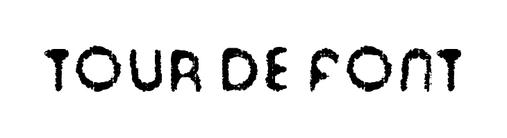 Tour de Font  Frei Schriftart Herunterladen