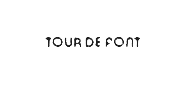 Tour de Font Logo