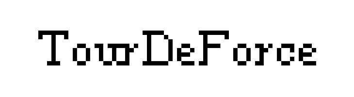 TourDeForce  免费字体下载