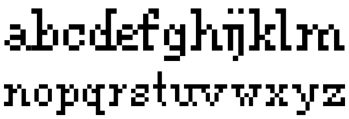 TourDeForce Font LOWERCASE