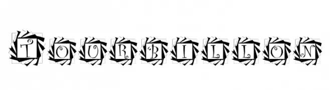 Tourbillon  Frei Schriftart Herunterladen