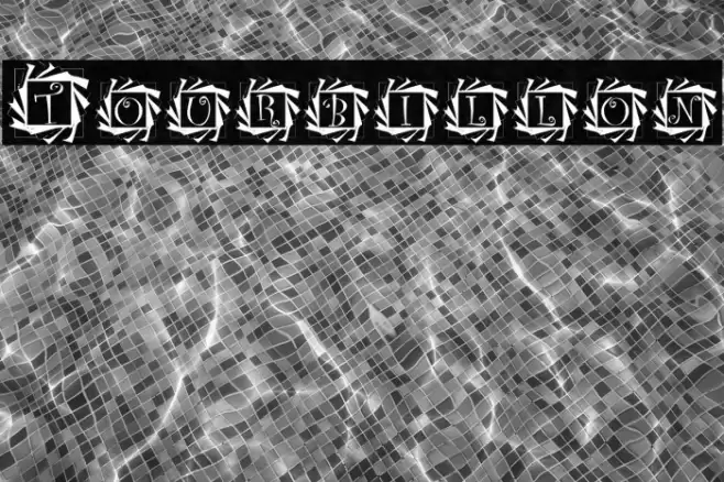 Tourbillon Font examples