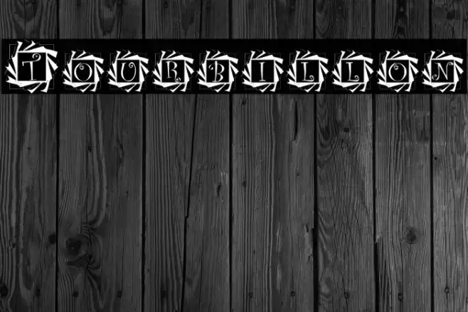 Tourbillon Font examples