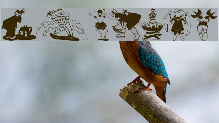 Tourism Font examples
